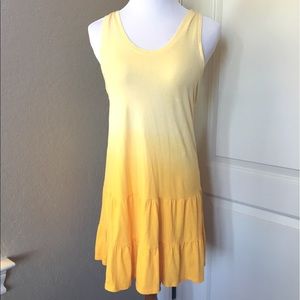 Yellow Summer Dress Size Large